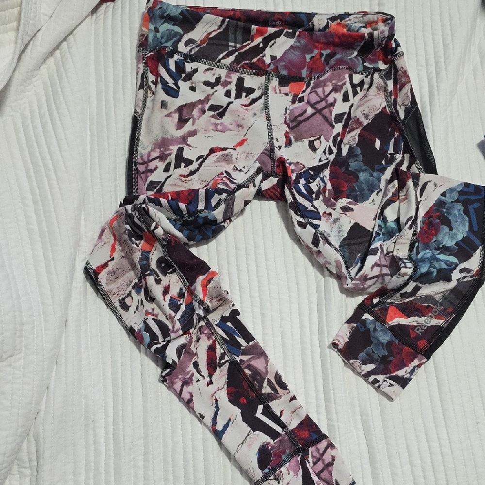 Reebok Multicolor Floral Leggings